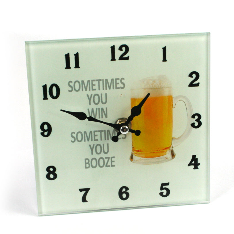 Glass Clock - Beer