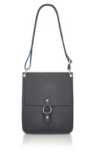 Load image into Gallery viewer, Italian Leather Bag Grey
