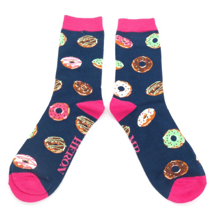 Mr Heron Doughnuts Socks