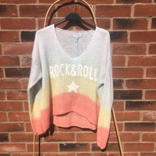 Load image into Gallery viewer, Ombré Knitted Rock &amp; Roll Jumper
