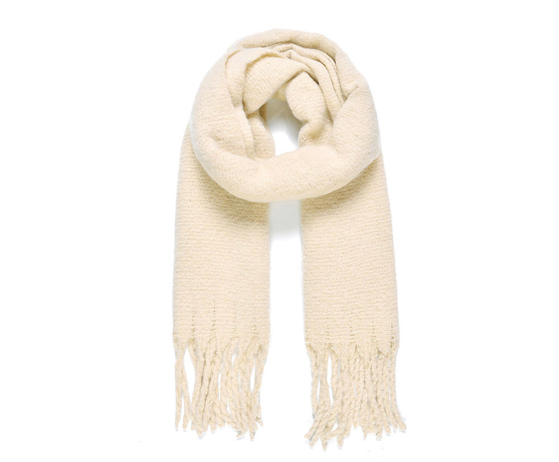 Cream blanket store scarf