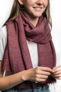 Sasha Plain Scarf Winter Berry