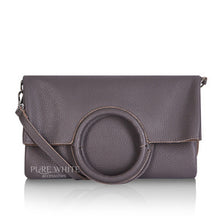 Load image into Gallery viewer, Round Handle 3-in-1 Italian Leather Bag
