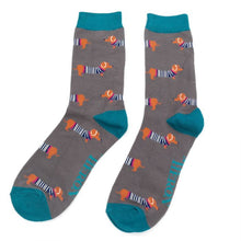 Load image into Gallery viewer, Mr Heron Parisian Pups Socks
