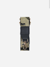 Load image into Gallery viewer, Khaki/Gold Camouflage Wide Bag Strap
