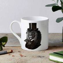 Load image into Gallery viewer, Fine China Mug Dandy Lion
