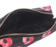 Load image into Gallery viewer, Small Make Up Bag Poppies
