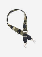Load image into Gallery viewer, Khaki/Gold Camouflage Wide Bag Strap
