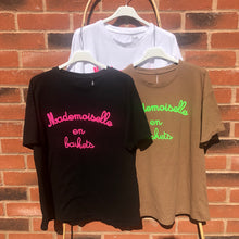 Load image into Gallery viewer, Neon Slogan Cotton T-Shirts
