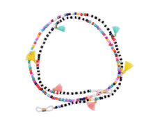 Load image into Gallery viewer, Multicoloured Beaded Chain For Glasses
