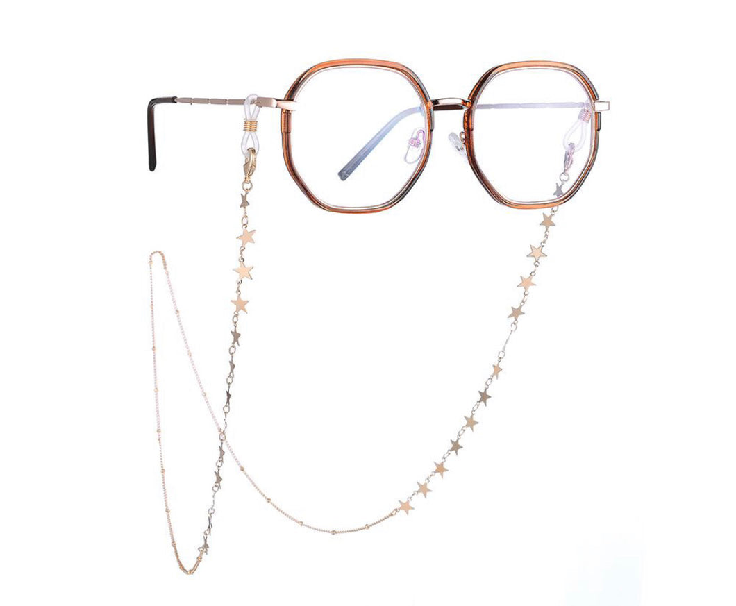 Chain For Glasses With Stars