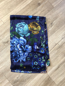 Floral Silk Scarf