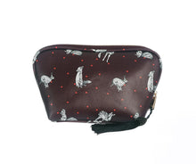 Load image into Gallery viewer, Medium Cosmetic Bag With Animals
