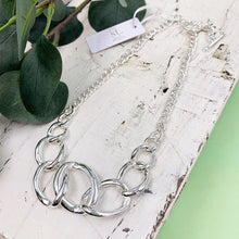 Load image into Gallery viewer, Chunky Links Necklace Silver
