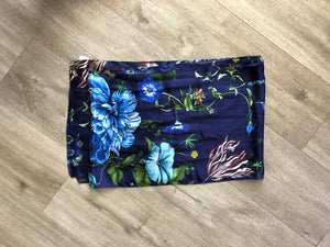 Floral Silk Scarf