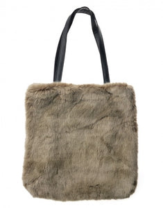 Faux Fur Shoulder Bags (4 colours)