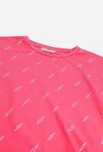 Load image into Gallery viewer, Lightning Bolt Print T-Shirt Raspberry
