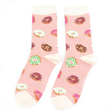Load image into Gallery viewer, Doughnuts Pink Socks
