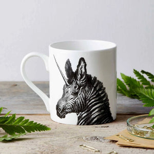 Fine China Mug Unicorn/Zebra