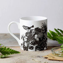Load image into Gallery viewer, Fine China Mug Fruit Lady
