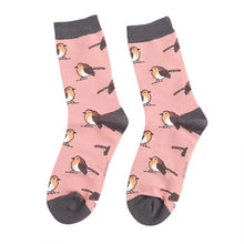 Load image into Gallery viewer, Robin Bamboo Socks Peach
